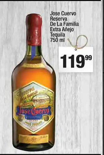 Super King Markets Jose Cuervo Reserva De La Familia Extra Añejo Tequilla 750 ML offer