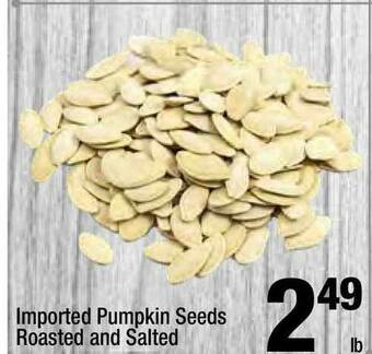Super King Markets Imported Pumpkin Seeds Roasted And Salted offer