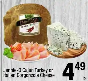 Super King Markets Jennie-O Cajun Turkey Or Italian Gorgonzola Cheese offer