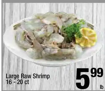 Super King Markets Large Raw Shrimp 16 - 20 Ct offer