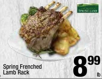 Super King Markets Spring Frenched Lamb Rack offer