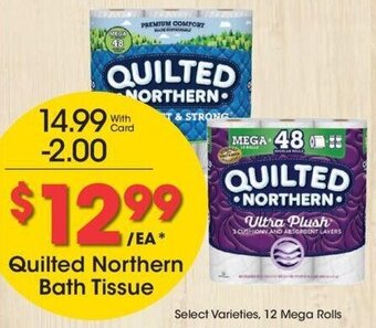 Kroger Quilted Northern Bath Tissue offer