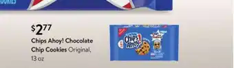 Walmart Chips Ahoy! Chocolate Chip Cookies Original 13 Oz offer