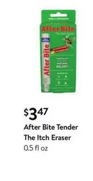 Walmart After Bite Tender The Itch Eraser 0.5 Fl Oz offer