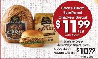 Kroger Boar's Head Havarti Cheese offer
