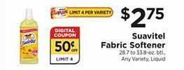 ShopRite Suavitel fabric softener offer