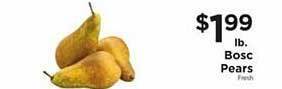 ShopRite Bosc pears offer