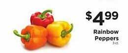 ShopRite Rainbow peppers offer