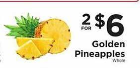 ShopRite Golden pineapples offer