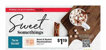 ShopRite Bowl & basket marshmallows offer