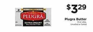 ShopRite Plugra butter offer