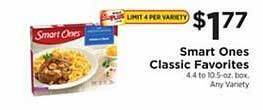 ShopRite Smart ones classic favorites offer