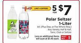 ShopRite Polar seltzer offer