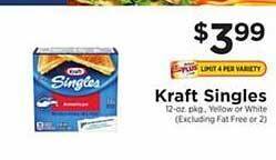 ShopRite Kraft singles offer