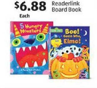 Aldi Readerlink board book offer