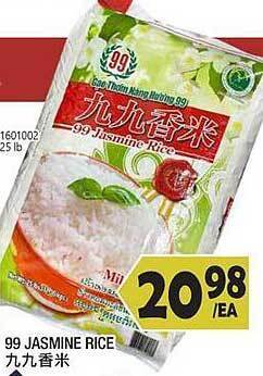 99 Ranch 99 jasmine rice offer
