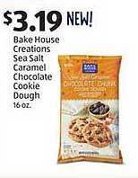 Aldi Bake house creations sea salt caramel chocolate cookie dough offer