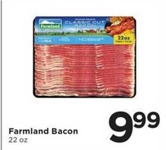 Cub Foods Farmland bacon offer