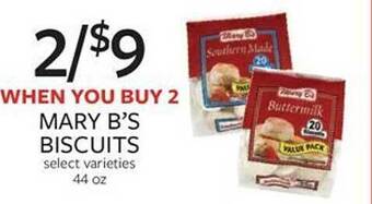 Fareway Mary b's biscuits offer