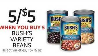 Fareway Bush's variety beans offer