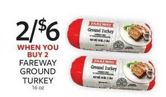 Fareway Fareway ground turkey offer
