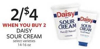 Fareway Daisy sour cream offer