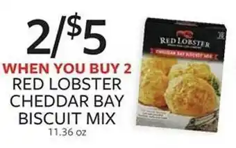 Fareway Red lobster cheddar bay biscuit mix offer