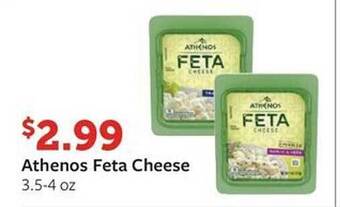 Fareway Athenos feta cheese offer