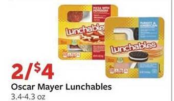 Fareway Oscar mayer lunchables offer