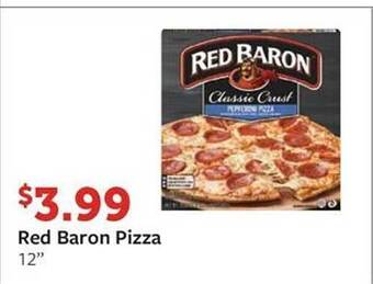 Fareway Red baron pizza offer
