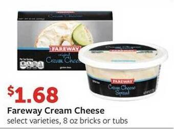 Fareway Fareway cream cheese offer