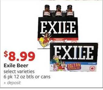 Fareway Exile beer offer