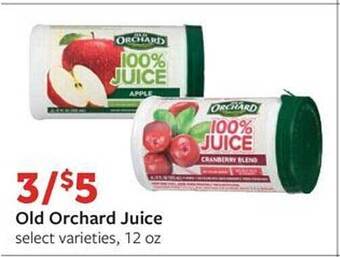 Fareway Old orchard juice offer