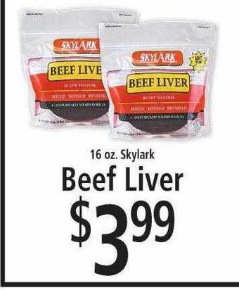 FoodFair Skylark beef liver offer