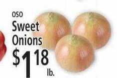 FoodFair Sweet onions offer