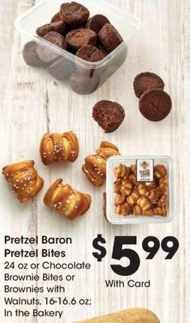 Kroger Pretzel Baron Pretzel Bites offer