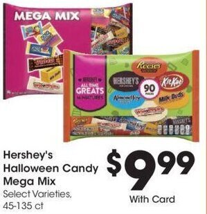 Kroger Hershey's Halloween Candy Mega Mix offer