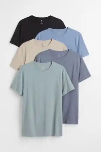 5-pack slim fit t-shirts