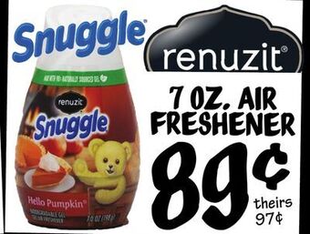 Ollie's Renuzit 7 oz. air freshener offer