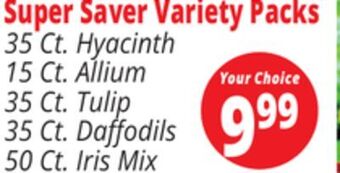 Ocean State Job Lot Super saver variety packs offer