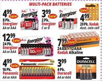 Ocean State Job Lot Batteries offer
