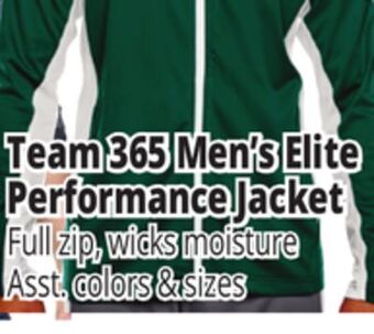 Ocean State Job Lot Team 365 men's elite performance jacket offer
