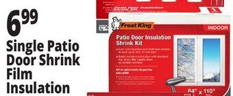 Ocean State Job Lot Single patio door shrink film insulation offer