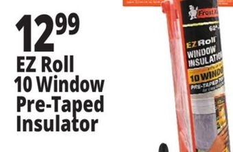 Ocean State Job Lot Ez roll 10 window pre-taped insulator offer