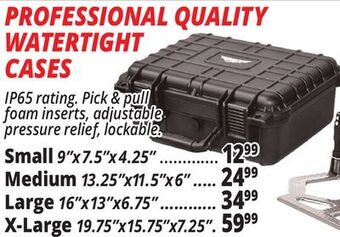 Ocean State Job Lot Professional quality watertight cases offer