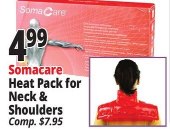 Ocean State Job Lot Somacare heat pack for neck & shoulders offer