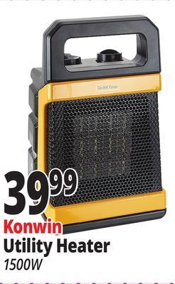 Ocean State Job Lot Konwin utility heater offer