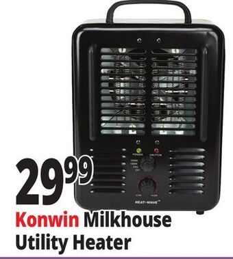 Ocean State Job Lot Konwin milkhouse utility heater offer