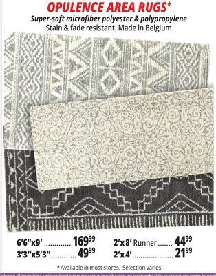 Ocean State Job Lot Opulence area rugs offer