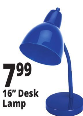 Ocean State Job Lot 16" desk lamp offer